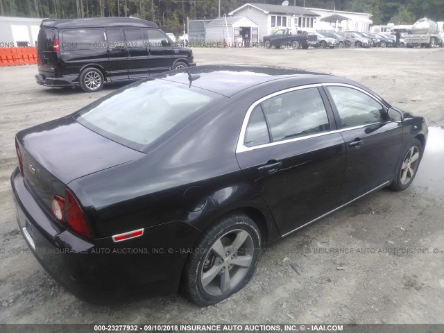 1G1ZC5E11BF139981 - 2011 CHEVROLET MALIBU 1LT 黑色 照片 4