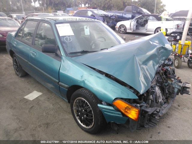 3FARP13J8RR164239 - 1994 FORD ESCORT LX/SPORT GREEN photo 1