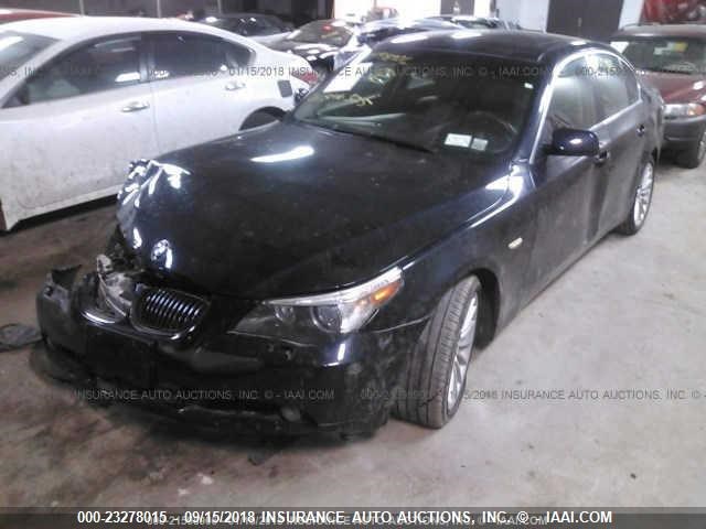 WBANF33596CS36650 - 2006 BMW 525 XI Dark Blue photo 2