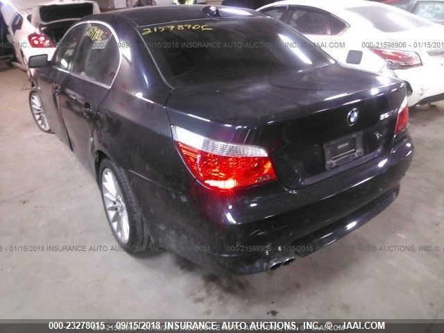 WBANF33596CS36650 - 2006 BMW 525 XI Dark Blue photo 3