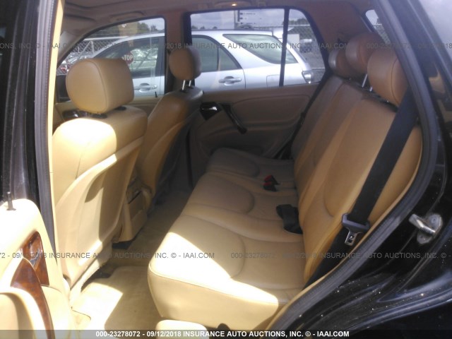 4JGAB72EXXA087972 - 1999 MERCEDES-BENZ ML 430 黑色 照片 8