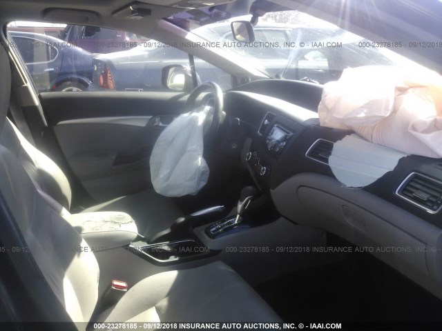 19XFB2F96DE230550 - 2013 HONDA CIVIC EXL 黑色 照片 5