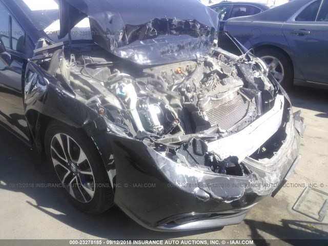 19XFB2F96DE230550 - 2013 HONDA CIVIC EXL 黑色 照片 6