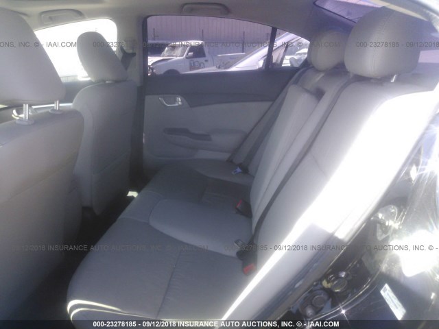 19XFB2F96DE230550 - 2013 HONDA CIVIC EXL 黑色 照片 8