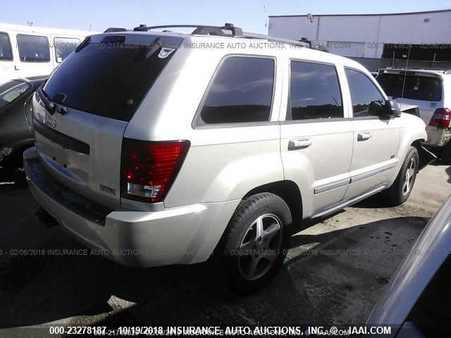 1J8HS48P27C619268 - 2007 JEEP GRAND CHEROKEE LAREDO/COLUMBIA/FREEDOM 金色 照片 4
