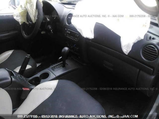 1J4GL48K73W694507 - 2003 JEEP LIBERTY SPORT/FREEDOM ვერცხლისფერი ფოტო 5