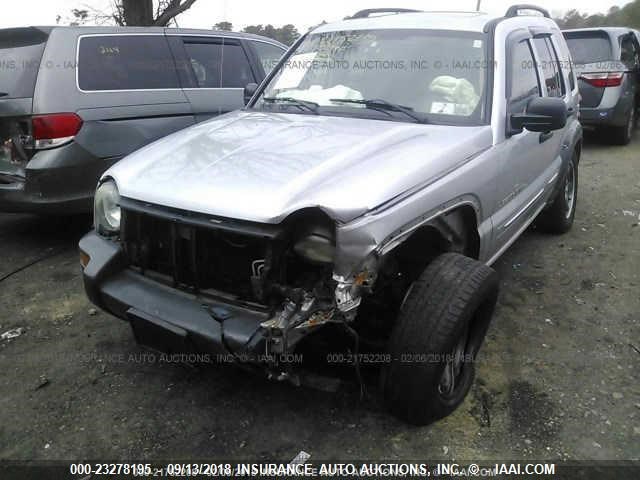 1J4GL48K73W694507 - 2003 JEEP LIBERTY SPORT/FREEDOM ვერცხლისფერი ფოტო 6
