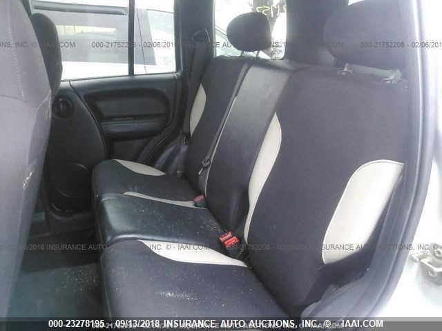 1J4GL48K73W694507 - 2003 JEEP LIBERTY SPORT/FREEDOM ვერცხლისფერი ფოტო 8