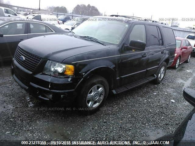 1FMFU19535LA76543 - 2005 FORD EXPEDITION LIMITED BLACK photo 2