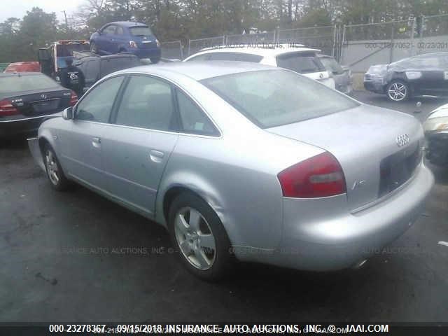 WAUED64B21N075325 - 2001 AUDI A6 2.7T QUATTRO SILVER photo 3