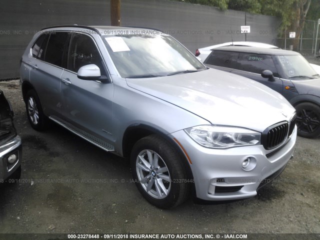 5UXKR2C5XE0H31335 - 2014 BMW X5 SDRIVE35I SILVER photo 1