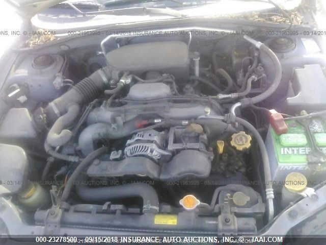 JF1GD67606H513863 - 2006 SUBARU IMPREZA 2.5I TAN photo 10