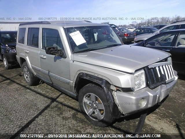 1J8HG48K46C366782 - 2006 JEEP COMMANDER GOLD photo 6