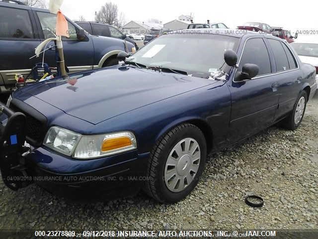 2FAHP71V08X127173 - 2008 FORD CROWN VICTORIA POLICE INTERCEPTOR BLUE photo 2