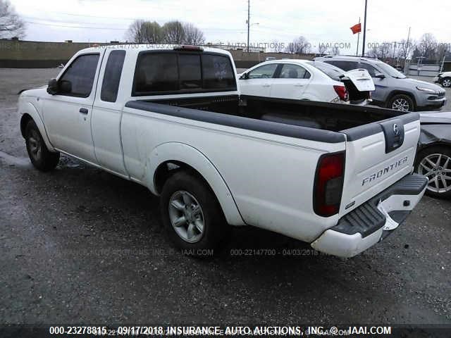 1N6DD26T24C470924 - 2004 NISSAN FRONTIER KING CAB XE WHITE photo 3