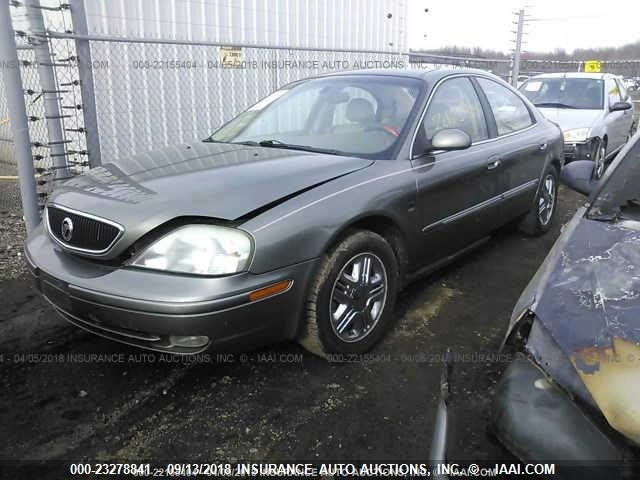 1MEFM55S22A623427 - 2002 MERCURY SABLE LS PREMIUM GRAY photo 2