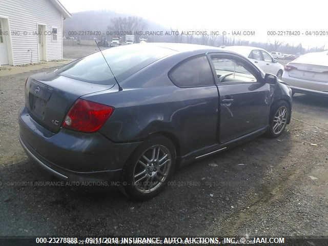 JTKDE167680272747 - 2008 TOYOTA SCION TC 灰色 照片 4