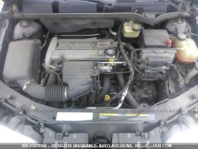 1G8AJ52F84Z146397 - 2004 SATURN ION LEVEL 2 GRAY photo 10