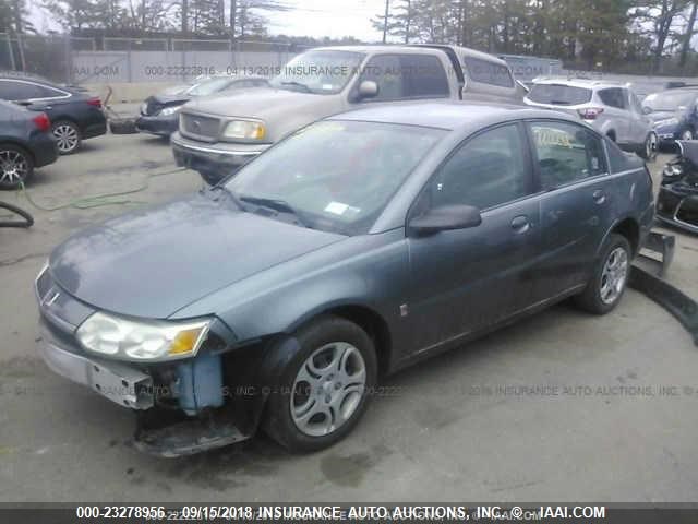 1G8AJ52F84Z146397 - 2004 SATURN ION LEVEL 2 GRAY photo 2