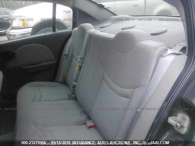1G8AJ52F84Z146397 - 2004 SATURN ION LEVEL 2 GRAY photo 8