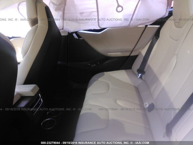 5YJSA1E42GF172338 - 2016 TESLA MODEL S WHITE photo 8