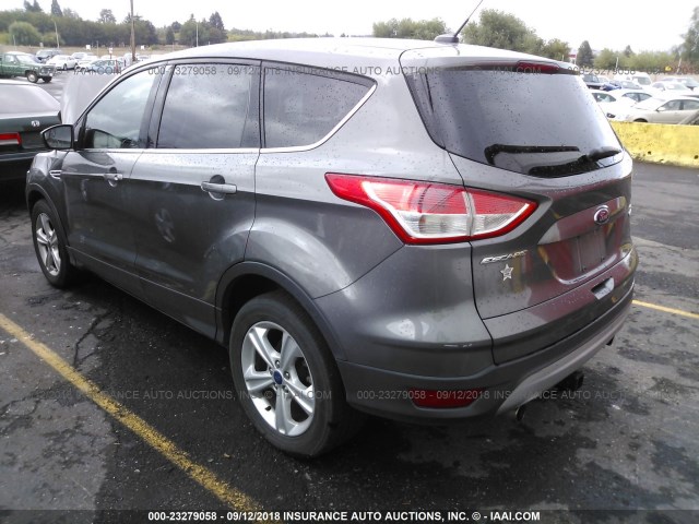 1FMCU9GX3DUD39807 - 2013 FORD ESCAPE SE BLACK photo 3