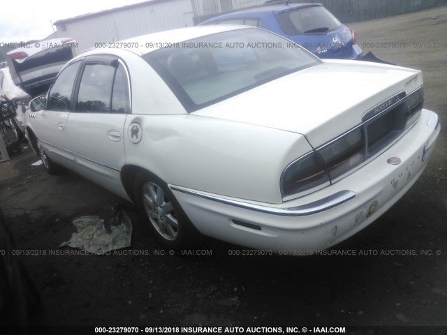 1G4CW54K954100890 - 2005 BUICK PARK AVENUE  WHITE photo 3