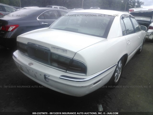 1G4CW54K954100890 - 2005 BUICK PARK AVENUE  WHITE photo 4