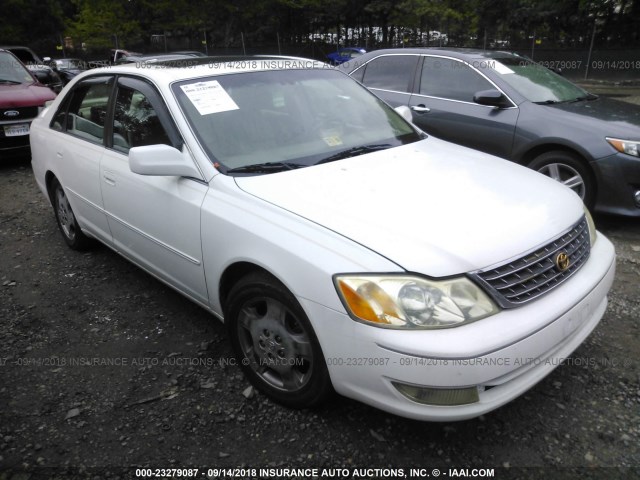 4T1BF28B43U295069 - 2003 TOYOTA AVALON XL/XLS WHITE photo 1