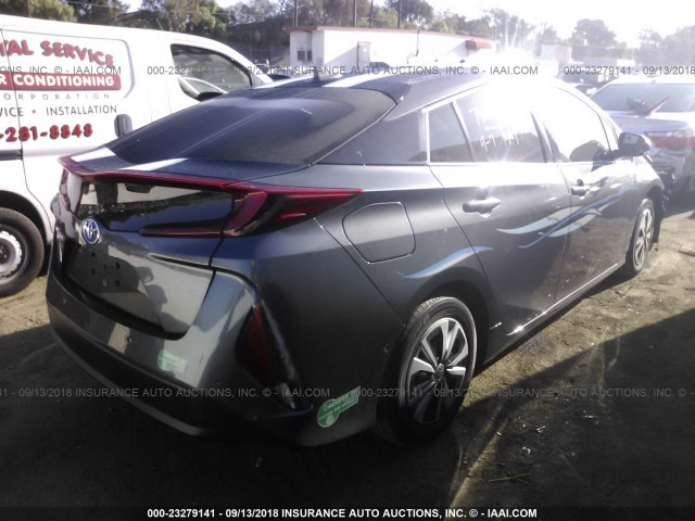 JTDKARFP2H3015379 - 2017 TOYOTA PRIUS PRIME  灰色 照片 4