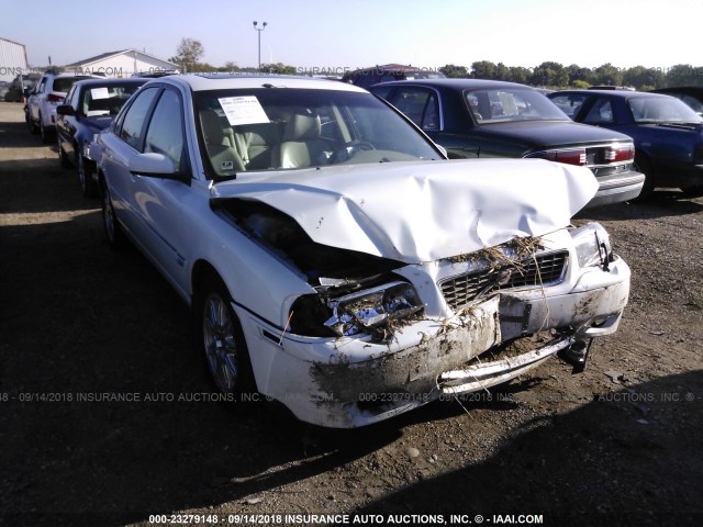 YV1TS592551409681 - 2005 VOLVO S80 2.5T WHITE photo 1