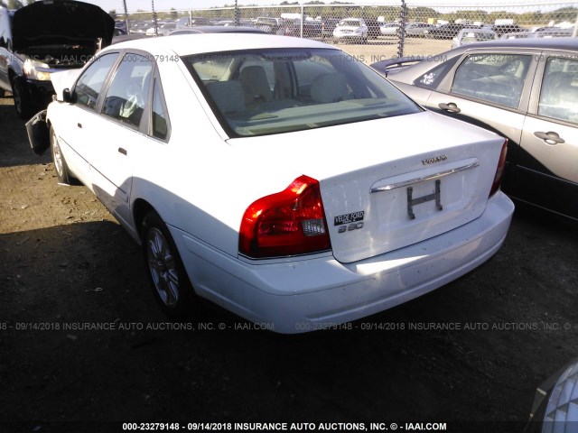 YV1TS592551409681 - 2005 VOLVO S80 2.5T WHITE photo 3