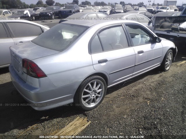 2HGES16335H519782 - 2005 HONDA CIVIC DX VP 银色 照片 4