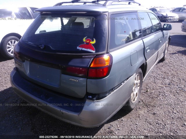 4S3BH896427626698 - 2002 SUBARU LEGACY OUTBACK H6 3.0 VDC GRAY photo 6