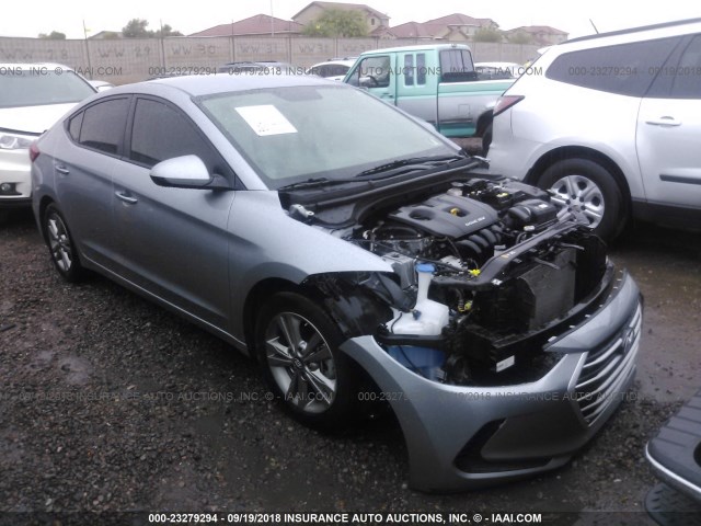 5NPD84LF7HH051415 - 2017 HYUNDAI ELANTRA SE/VALUE/LIMITED SILVER photo 1