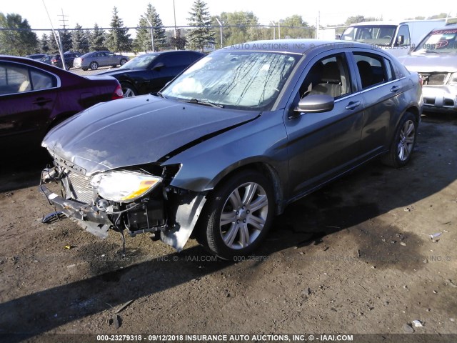 1C3CCBBB0DN758500 - 2013 CHRYSLER 200 TOURING SILVER photo 2