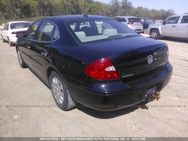 2G4WC582571199173 - 2007 BUICK LACROSSE CX BLACK photo 3