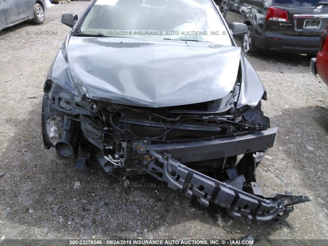 1G1ZG57B28F295742 - 2008 CHEVROLET MALIBU LS 灰色 照片 6