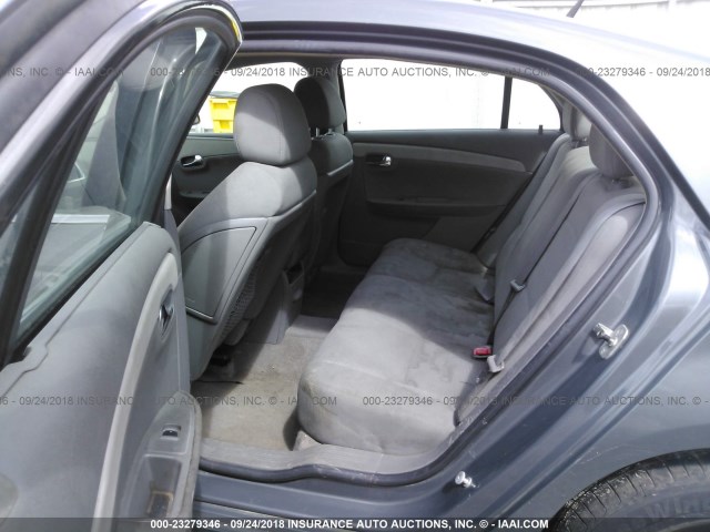 1G1ZG57B28F295742 - 2008 CHEVROLET MALIBU LS 灰色 照片 8