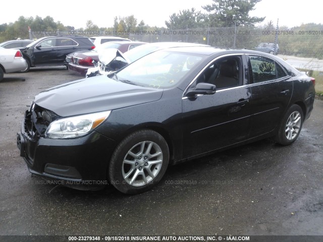 1G11C5SAXDF179142 - 2013 CHEVROLET MALIBU 1LT 黑色 照片 2