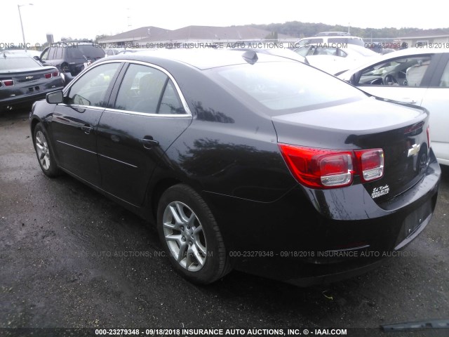 1G11C5SAXDF179142 - 2013 CHEVROLET MALIBU 1LT 黑色 照片 3