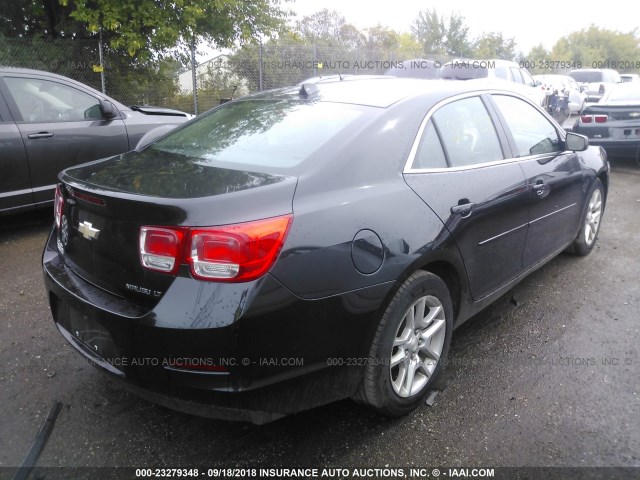 1G11C5SAXDF179142 - 2013 CHEVROLET MALIBU 1LT 黑色 照片 4