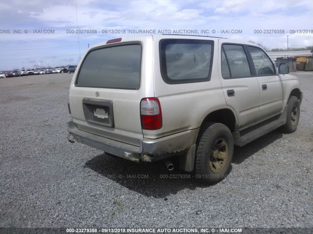 JT3GM84R0X0049403 - 1999 TOYOTA 4RUNNER SILVER photo 4