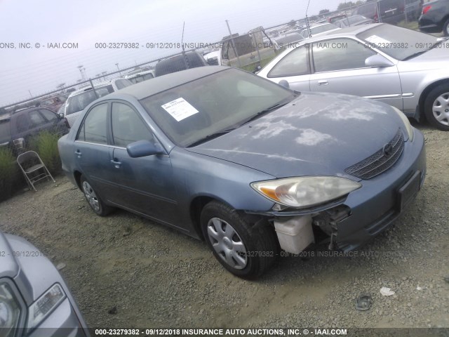 4T1BE32K53U741327 - 2003 TOYOTA CAMRY LE/XLE/SE Ашық көк фото 1