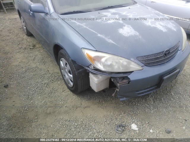 4T1BE32K53U741327 - 2003 TOYOTA CAMRY LE/XLE/SE Ашық көк фото 6