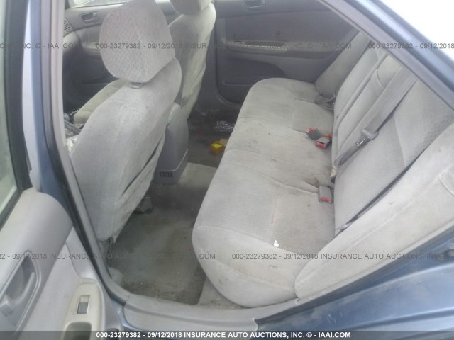 4T1BE32K53U741327 - 2003 TOYOTA CAMRY LE/XLE/SE Ашық көк фото 8