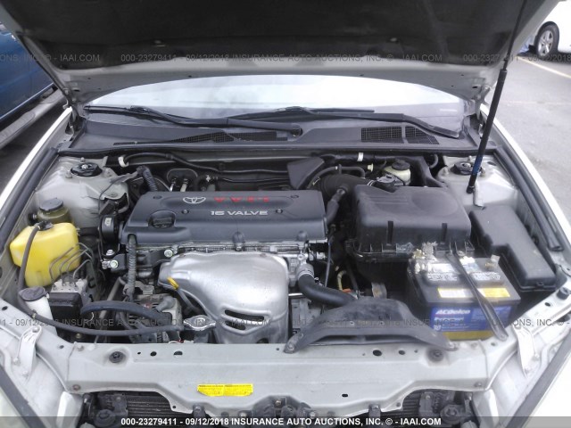 JTDBE32K720115157 - 2002 TOYOTA CAMRY LE/XLE/SE Күміс фото 10