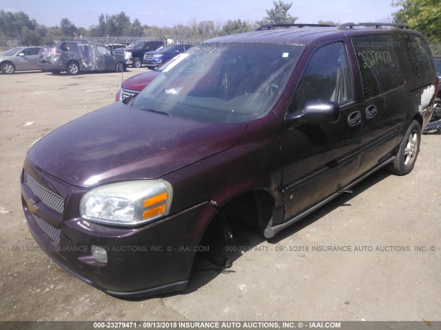 1GNDV23178D198333 - 2008 CHEVROLET UPLANDER LS Bordo foto 2