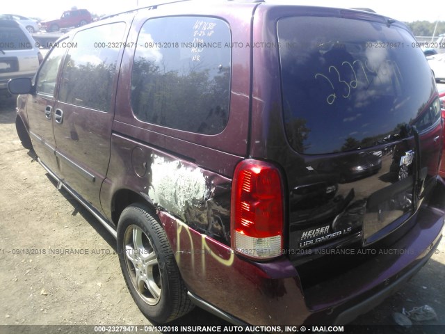 1GNDV23178D198333 - 2008 CHEVROLET UPLANDER LS Bordo foto 3