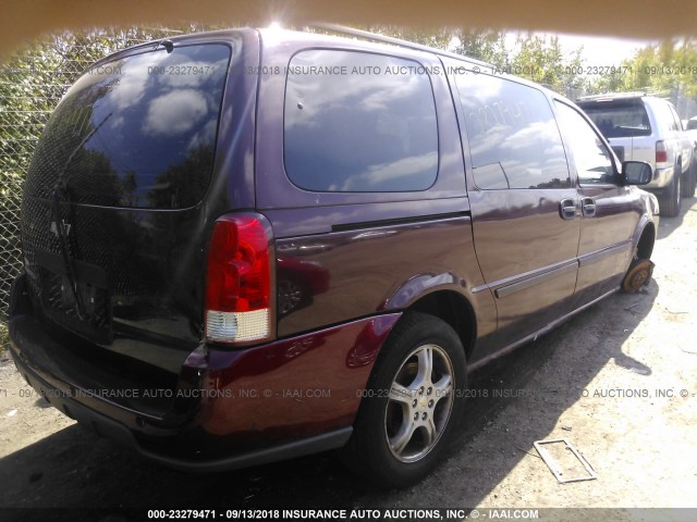 1GNDV23178D198333 - 2008 CHEVROLET UPLANDER LS Bordo foto 4